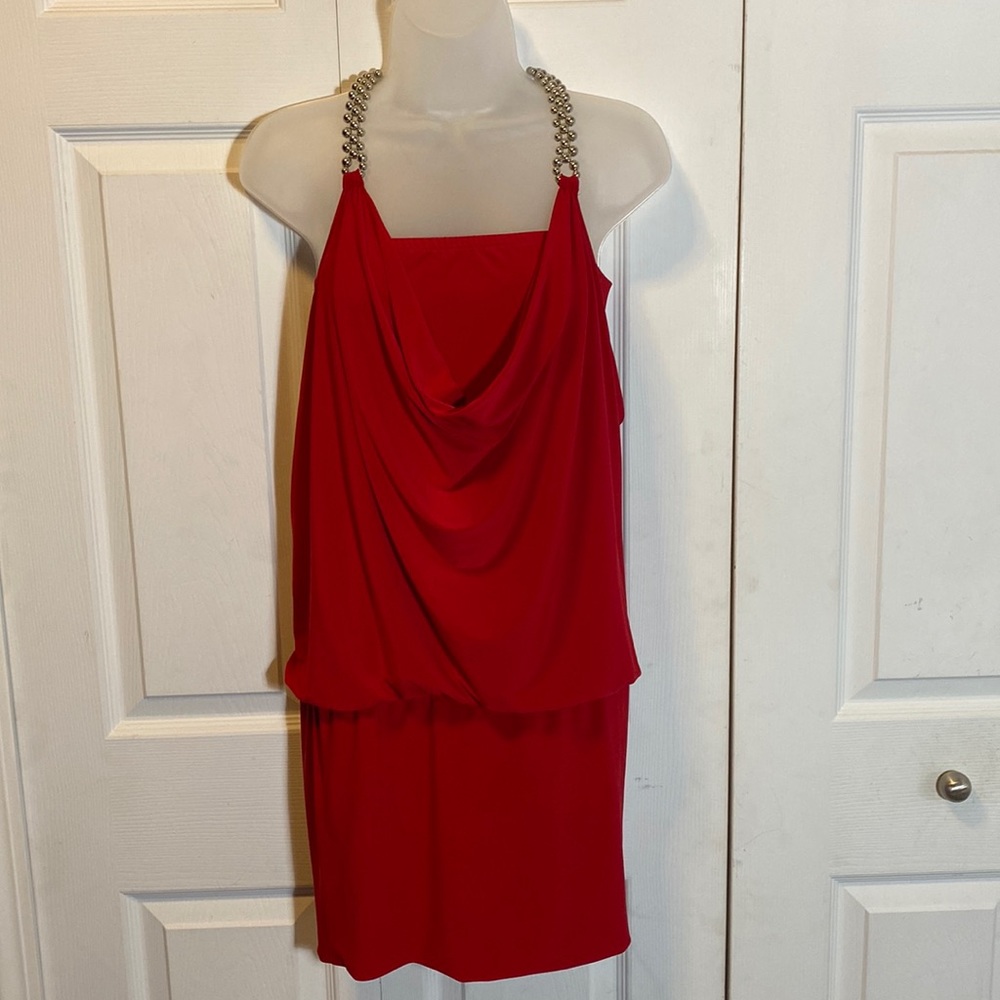 Little Red Dress! 🌹 Cache. Size small. NWOT.